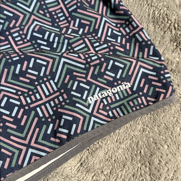 Patagonia Nine Trails 6” Shorts Size Small Star Dash Classic Navy 57630 - Picture 4 of 12